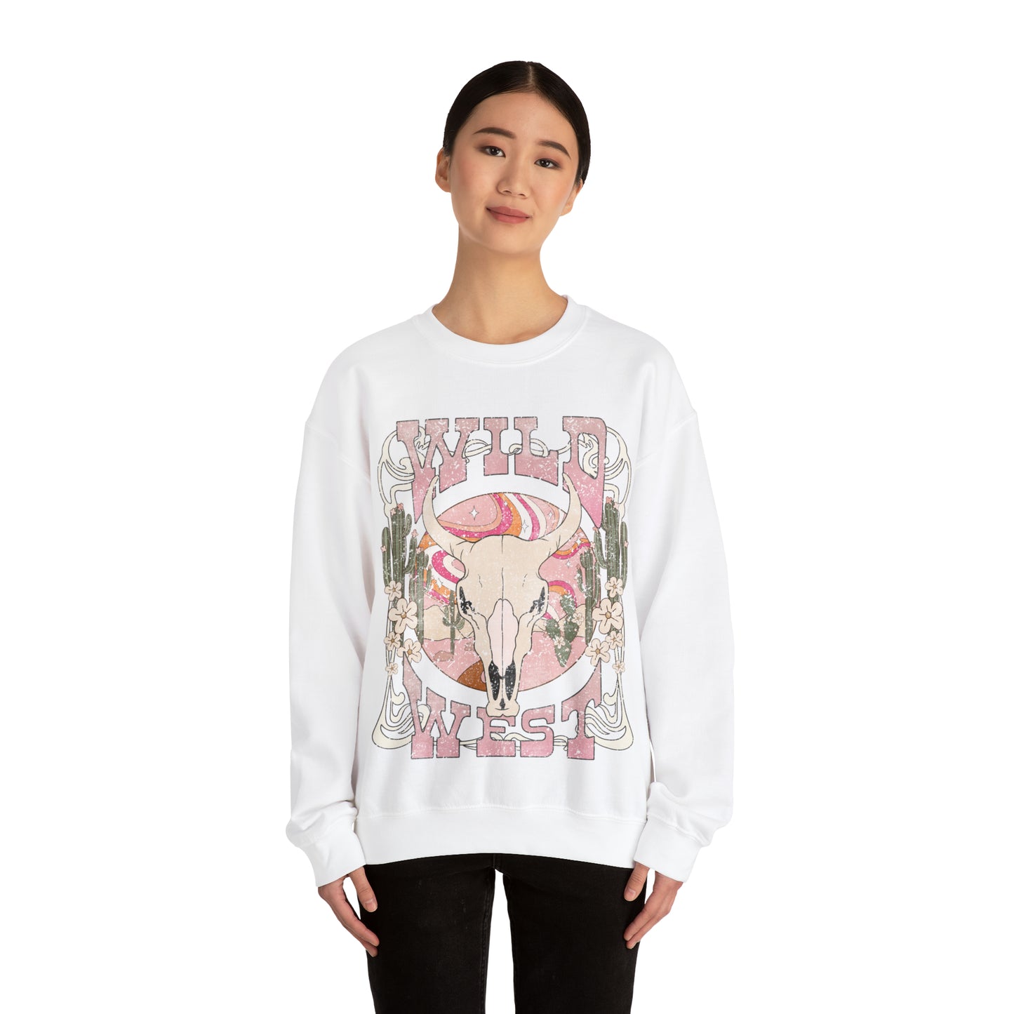 Wild West Skull Sweatshirt