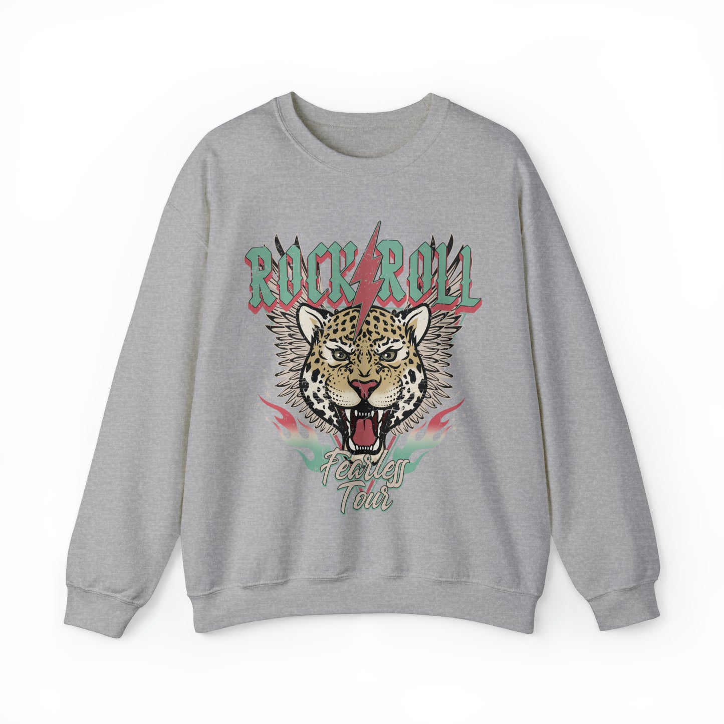 Rock And Roll Tiger Sweatshirt