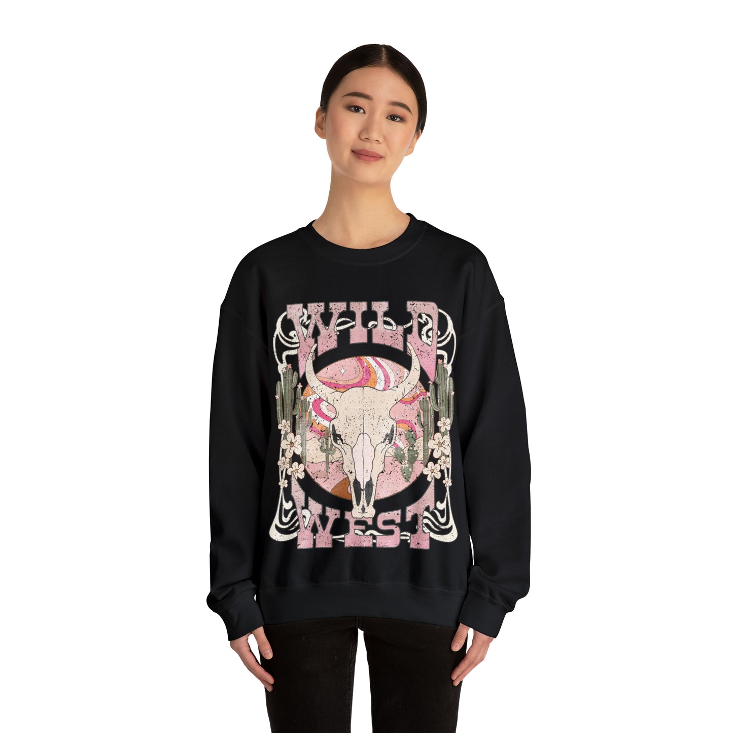 Wild West Skull Sweatshirt