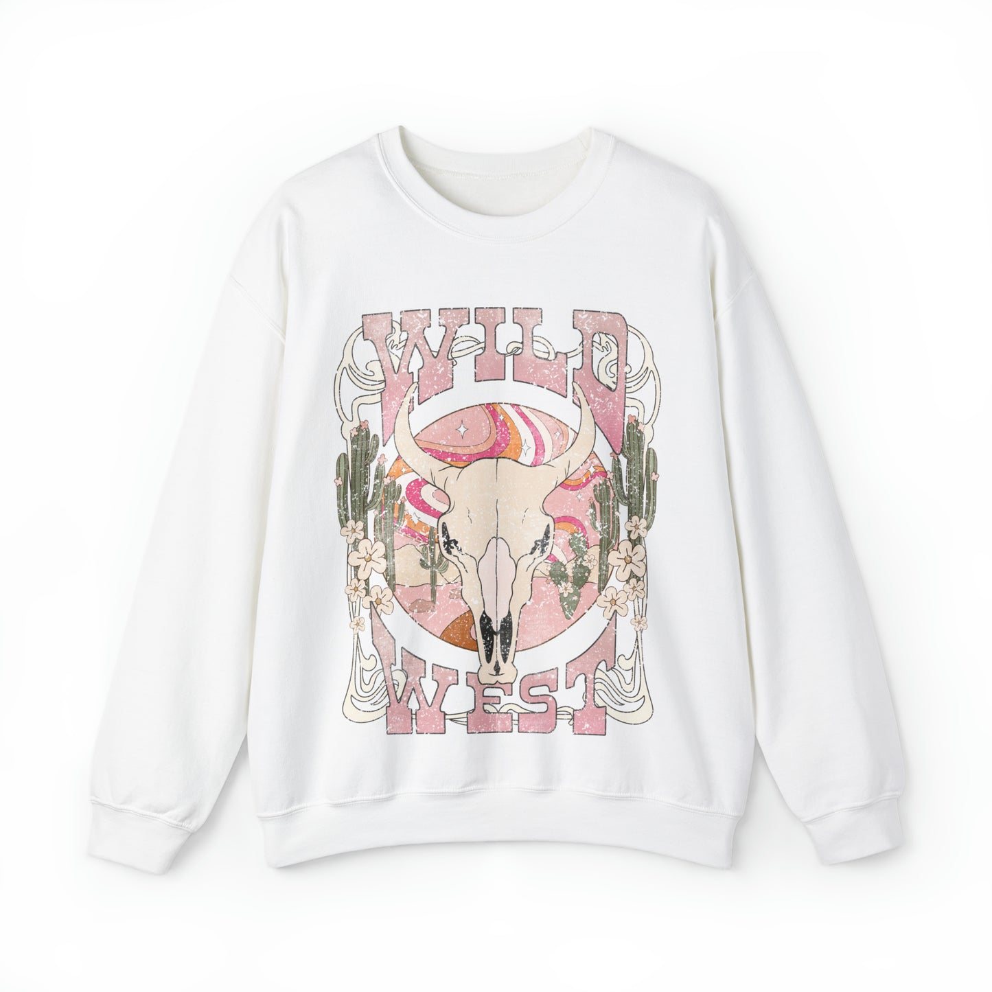 Wild West Skull Sweatshirt