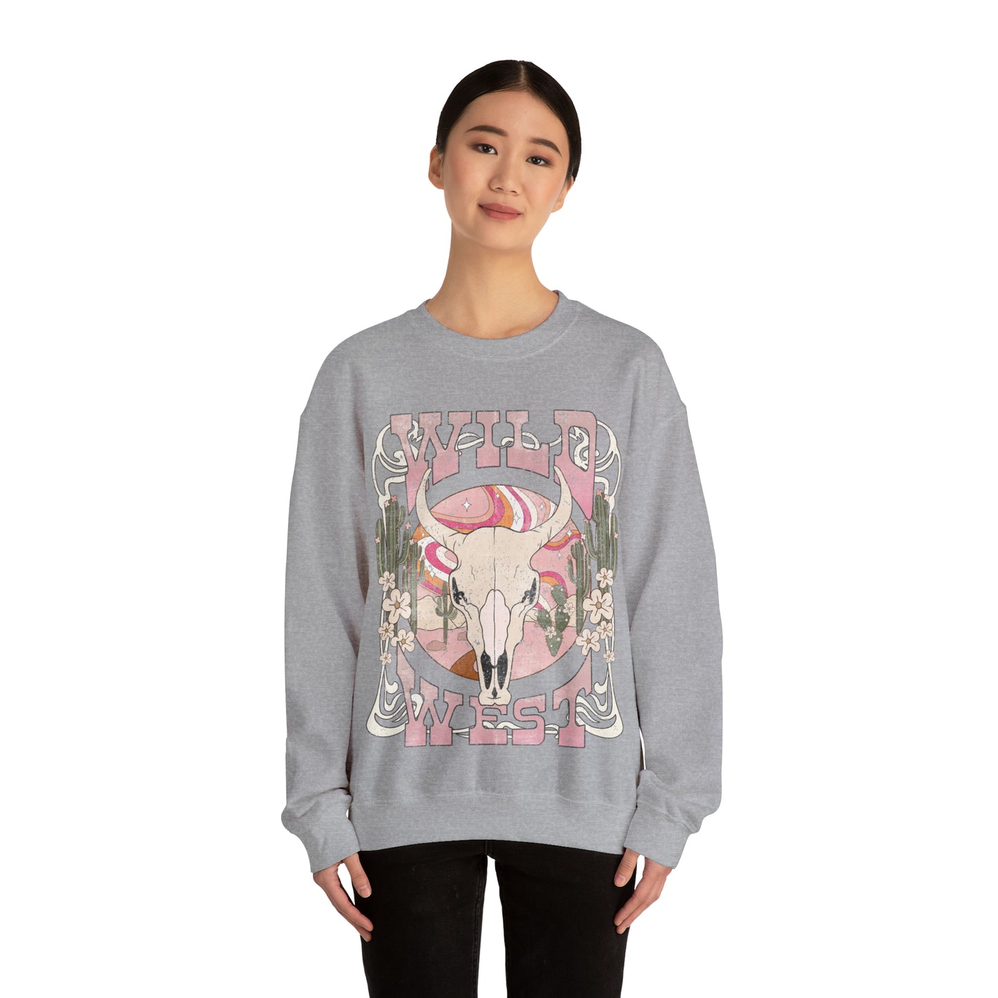 Wild West Skull Sweatshirt