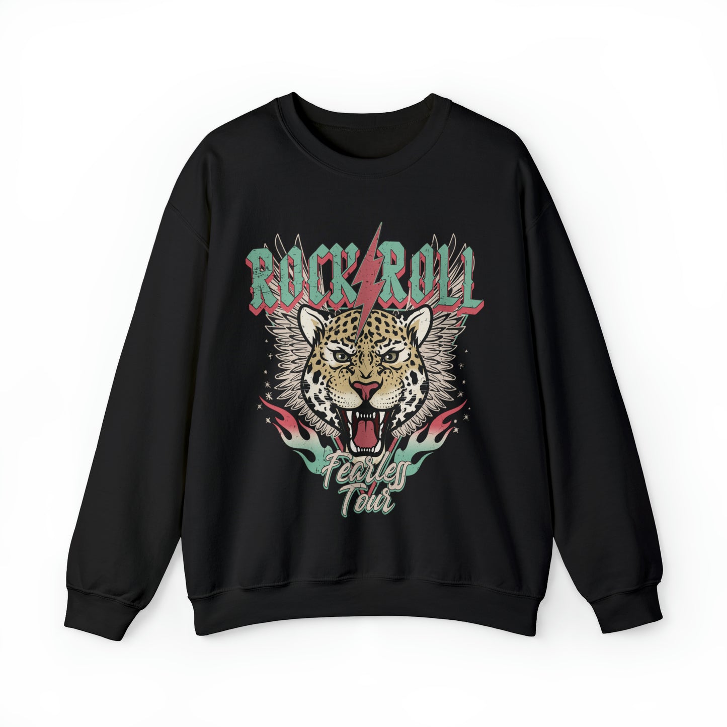 Rock And Roll Tiger Sweatshirt