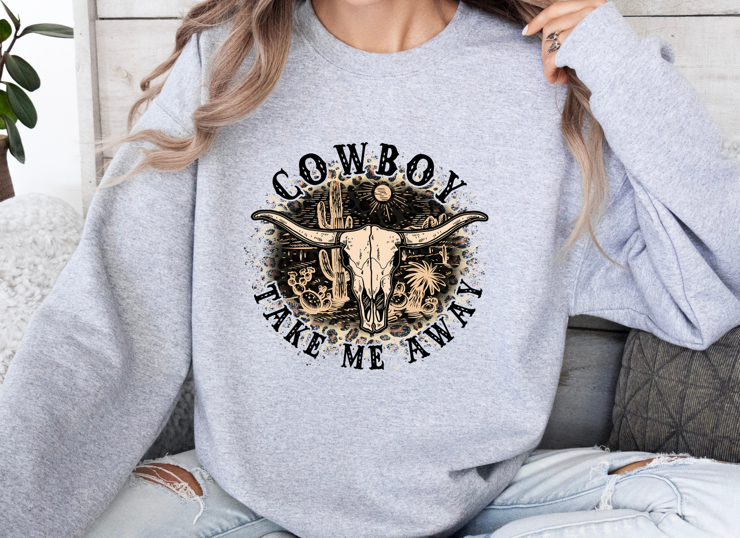 Cowboy Take Me Away Sweatshirt