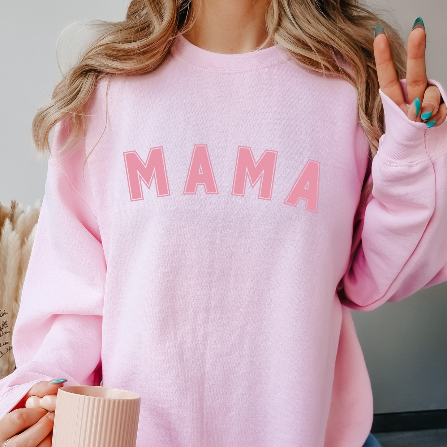 Pink Mama Crewneck