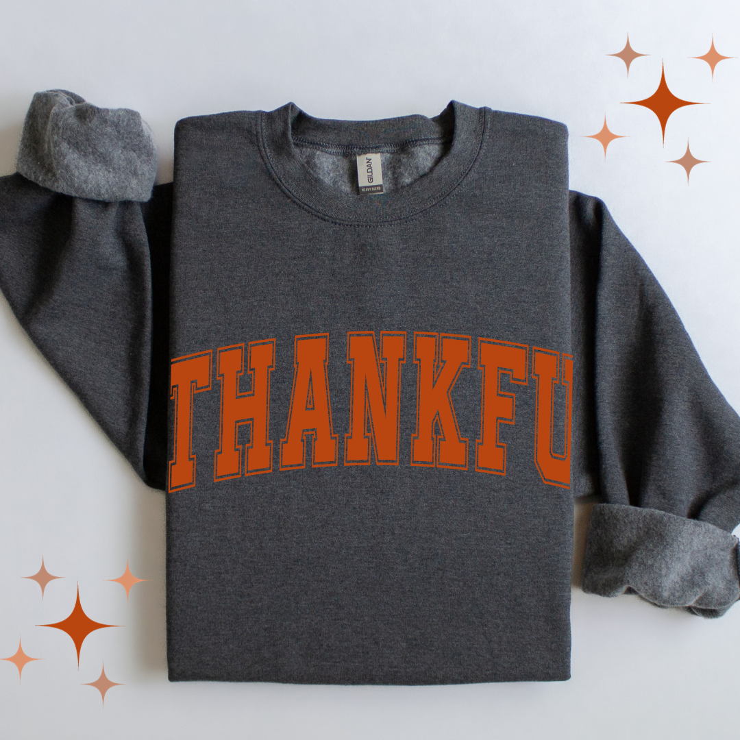 A Simple Thankful Sweatshirt