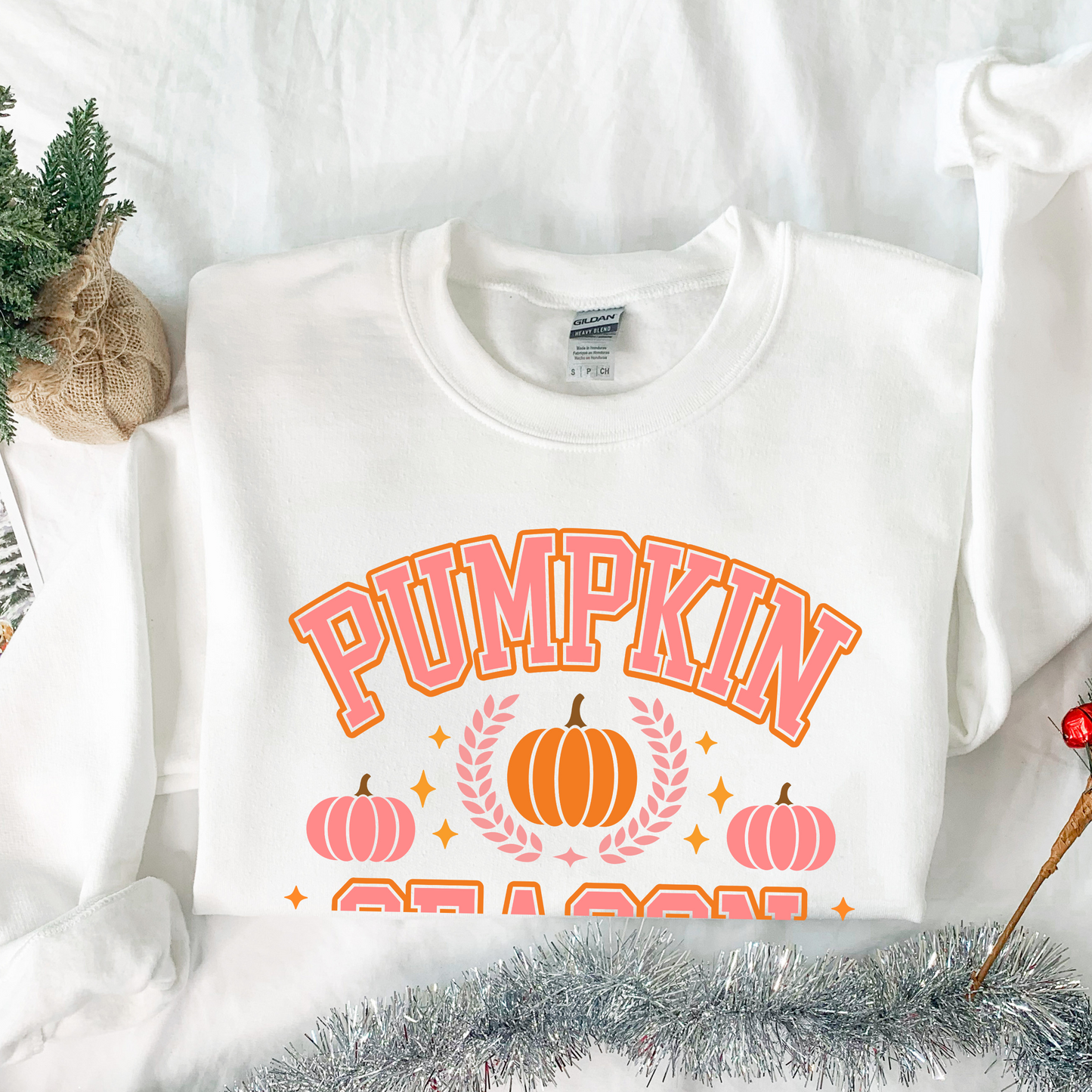 Pumpkin Season Varsity Pullover